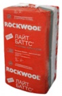 Утеплитель Роквул (Rockwool) Лайт Баттс 6м2 (0.3м3) толщ. 50мм
