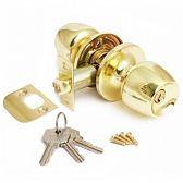 Дверная ручка-защелка Avers мод. 0598-01-G (золото) ключ/фиксатор
