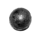 Ковка Арт. шар пустотелый д=80мм.1,5 размер д=80х2,5 0.4кг