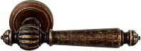 Дверная ручка Melodia мод. Mirella 235V на розетке 50V (античная бронза)